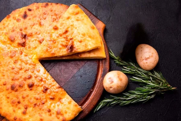 Осетинский пирог с картофелем (без сыра)