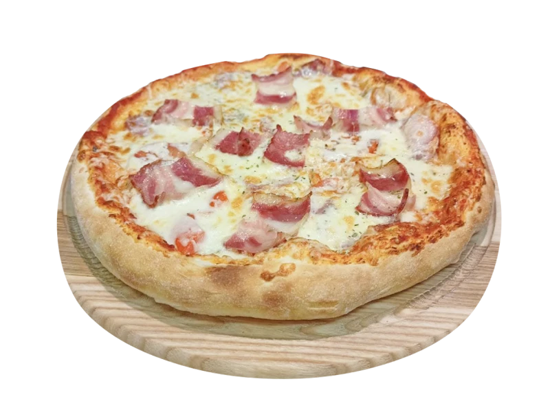 С беконом 