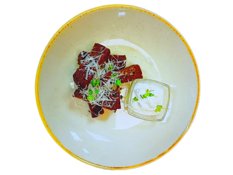 Гренки чесночные с сыром