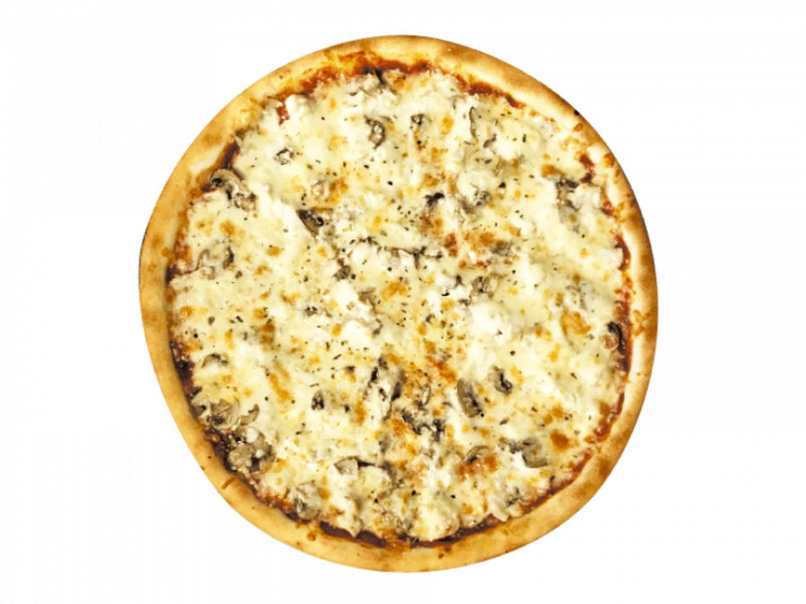 С курицей и грибами