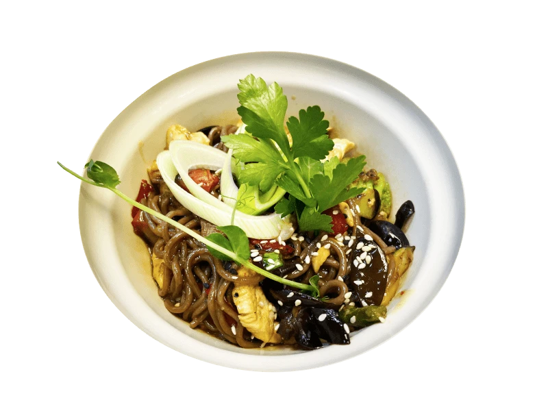 Лапша с курицей