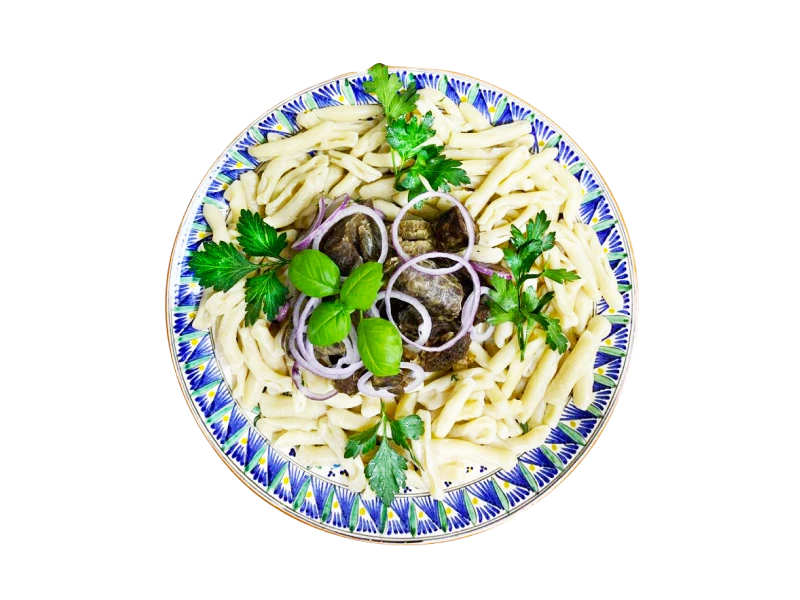 Хинкал Чеченский (галушки) с говядиной