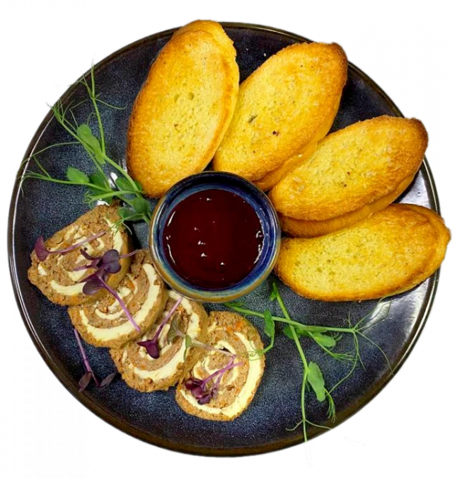 Рулет с куриной печенью