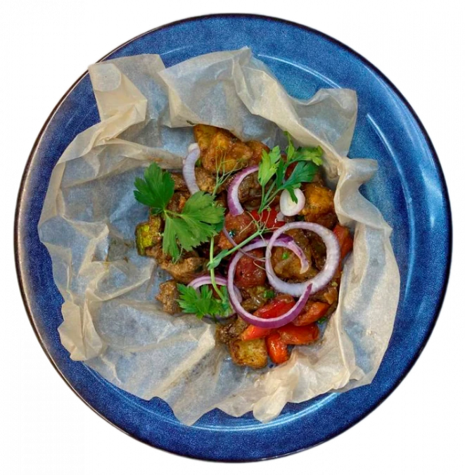 Овощной рай с говядиной