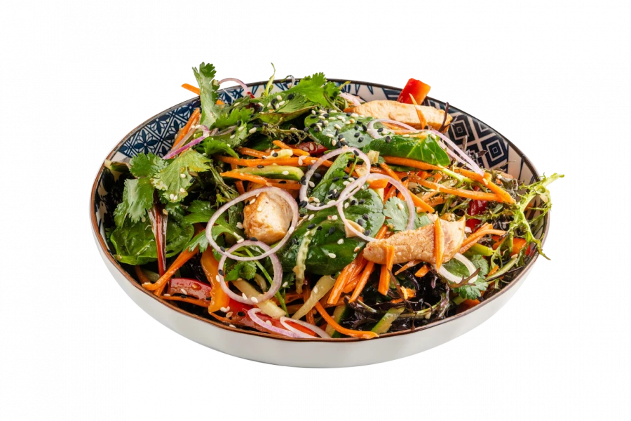 Тайский салат с курицей