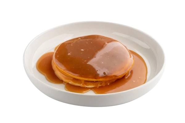 Панкейки с соленой карамелью