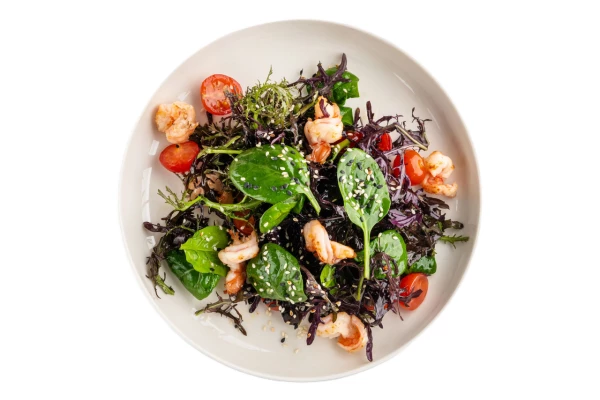 Салат с креветкой