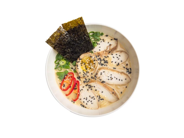 Рамэн сырный с курицей