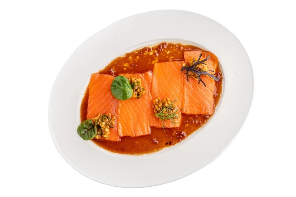 Севиче из лосося