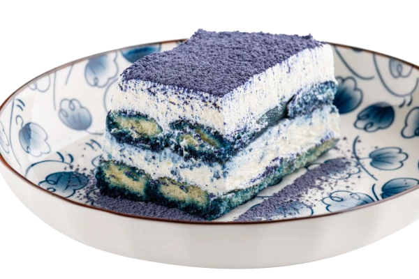 Тирамису с голубой матчей