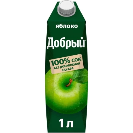 Сок "Добрый" Яблоко 1л
