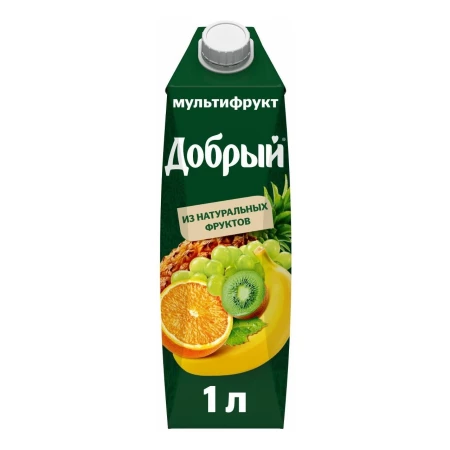 Сок "Добрый" Мультифрукт 1л
