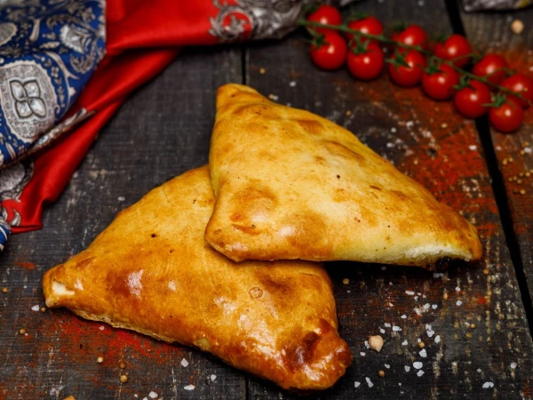 Курник с куриным фаршем и картофелем