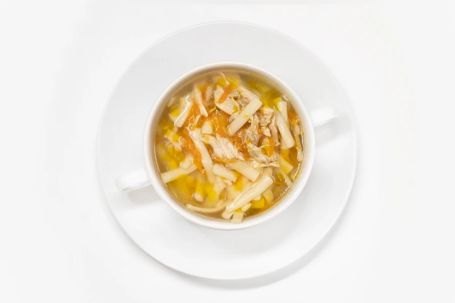 Куриная лапша 