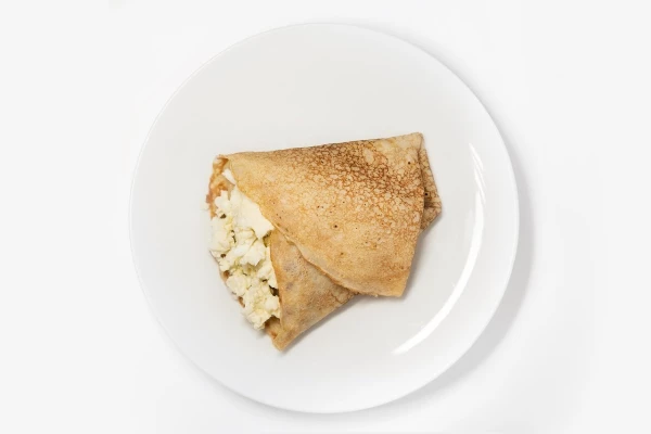 Блинчик с яйцом