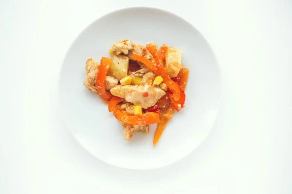 Курица в кисло-сладком соусе