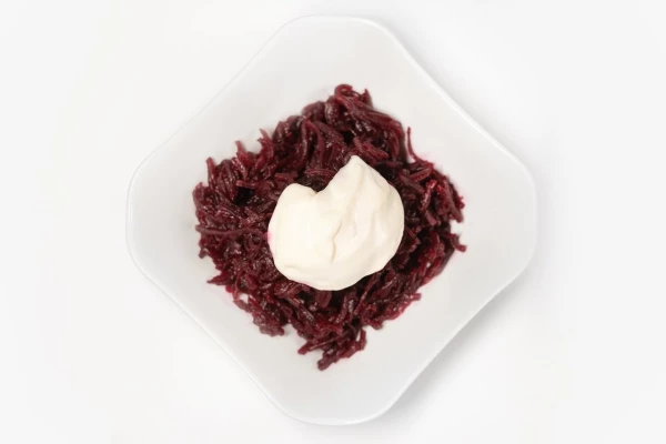 Салат свекла с майонезом 