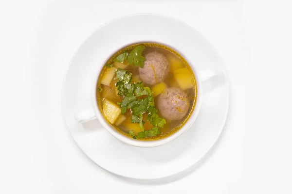 Суп с фрикадельками