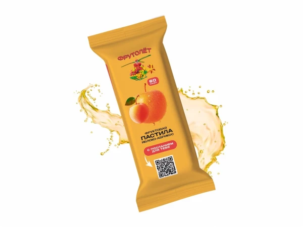 Пастила "Фрутолет" яблоко-абрикос
