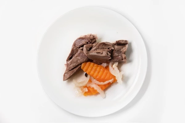 Сердце свиное отварное