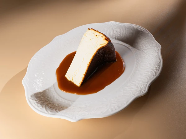 Чизкейк с карамелью