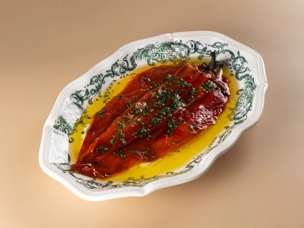 Перцы печеные с рикоттой