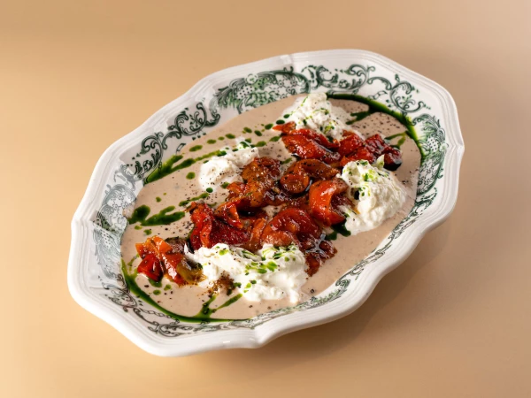 Печеные перцы с соусом тоннато июль 2025