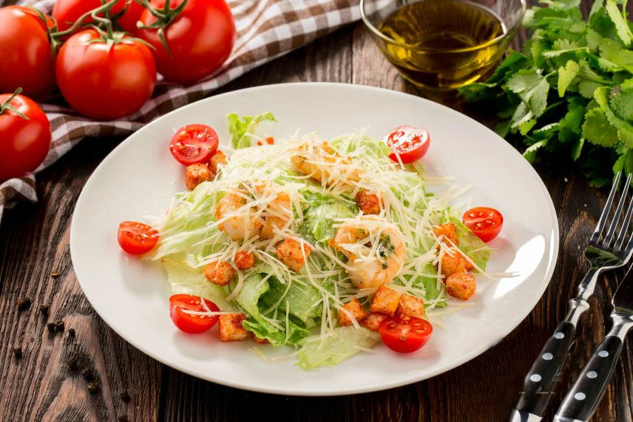 Цезарь с креветкой
