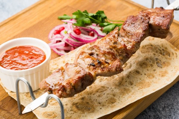 Шашлык из свиной шейки
