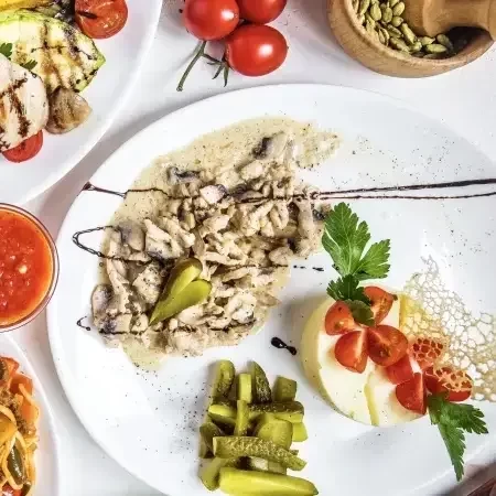 Индейка в сливочном соусе 