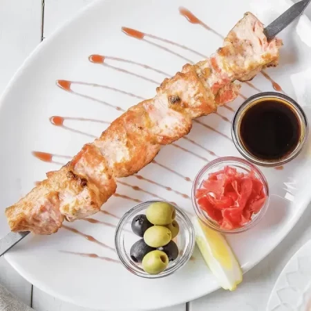 Шашлык из сёмги