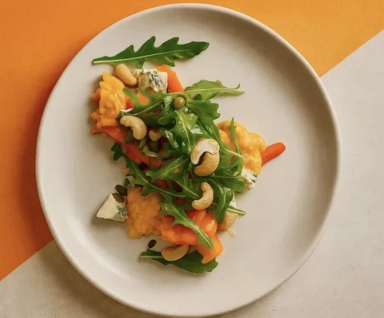 Запеченная тыква с Дорблю