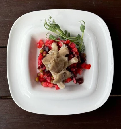 Винегрет с квашенной капустой