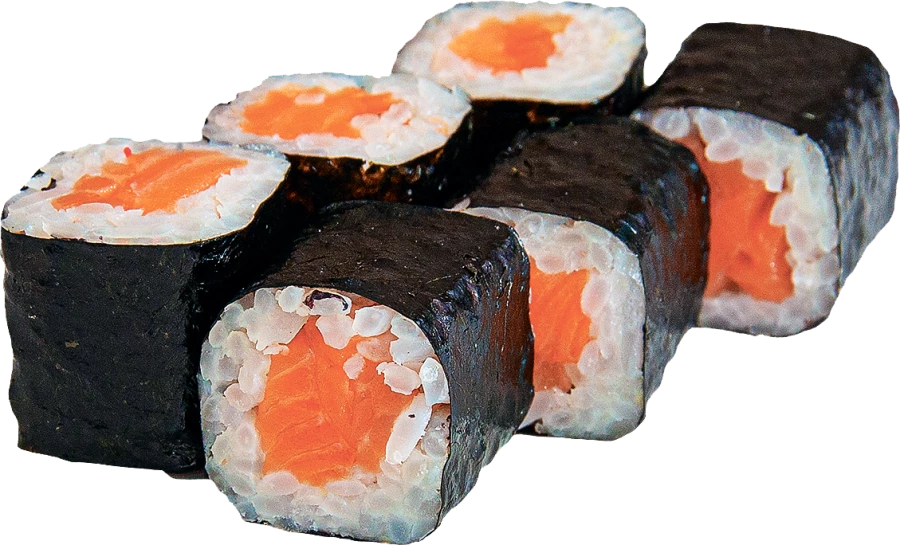 С лососем