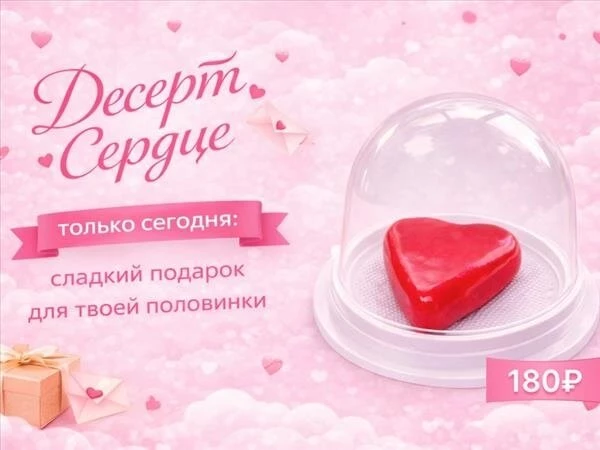 Десерт "Сердце"