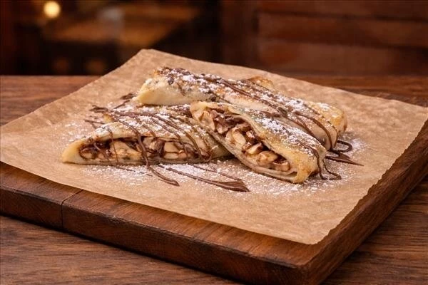 Блины с бананом, 2 шт