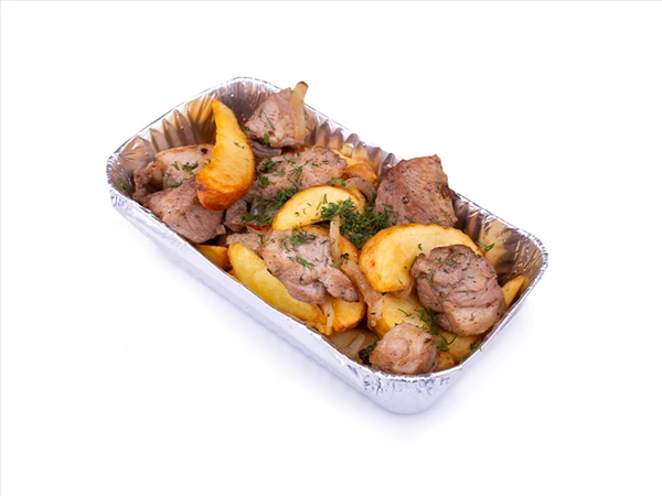 Промокод "2111" Жареный картофель со свининой