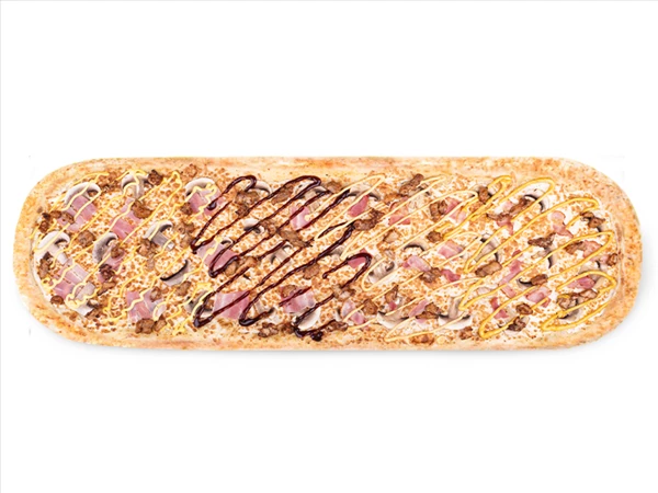 Пицца "Сила мяса", Почти метр!