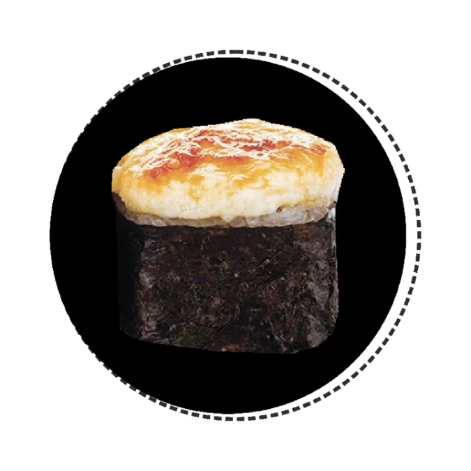 Запечённый с креветкой