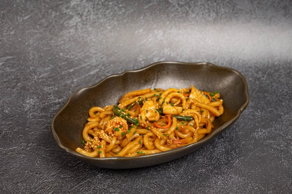 Удон с морепродуктами 