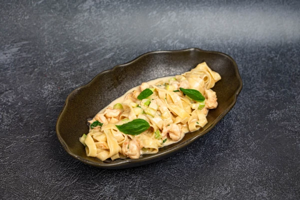 Паста с креветками