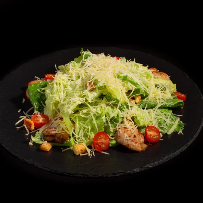 Салат "Цезарь" с курицей