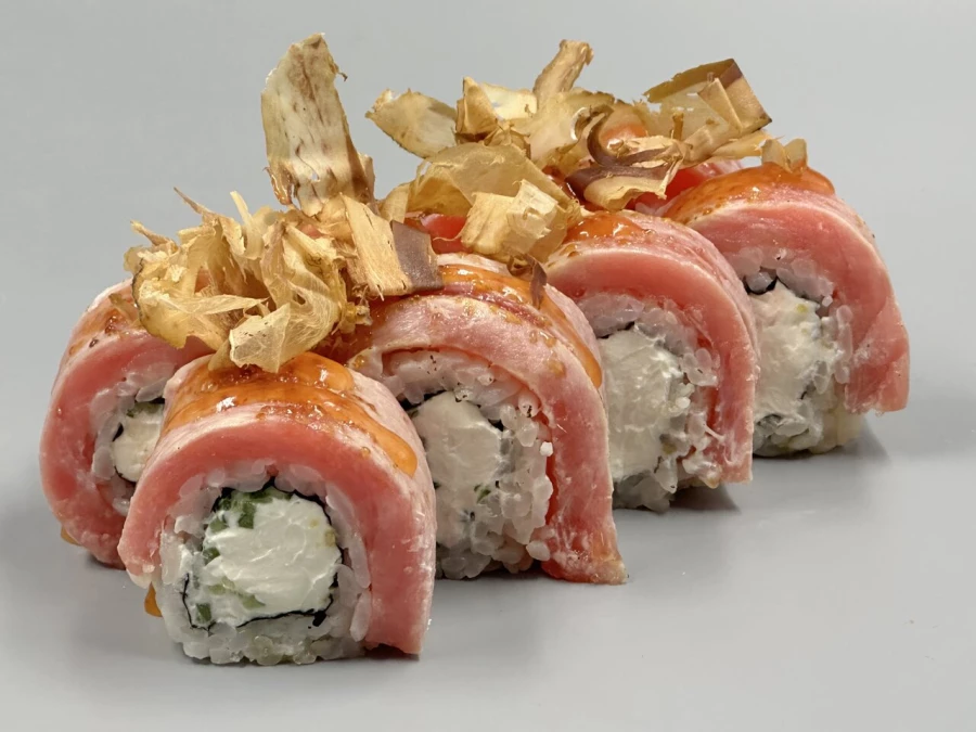 Ролл Опаленный тунец