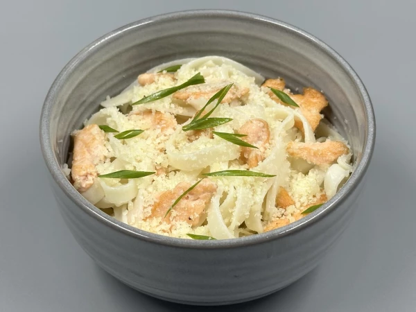 WOK с лососем