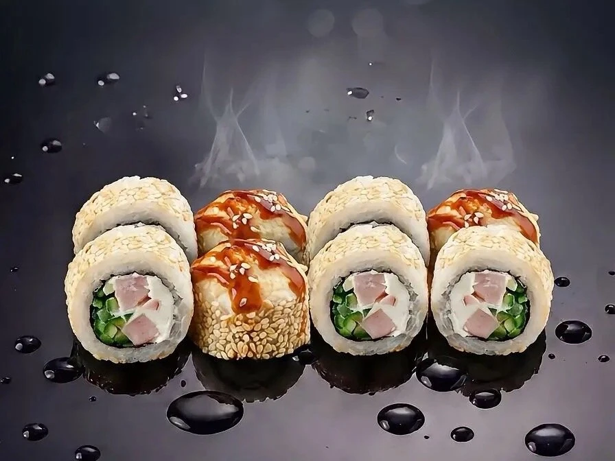 Запеченный Аляска с Курицей 