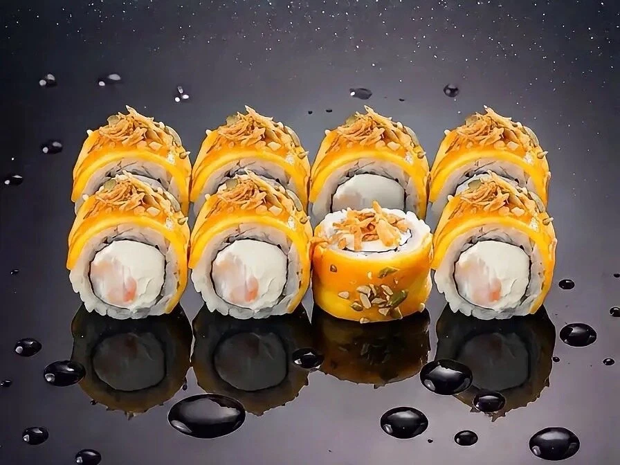 Сырный опалённый  с Креветкой Гриль