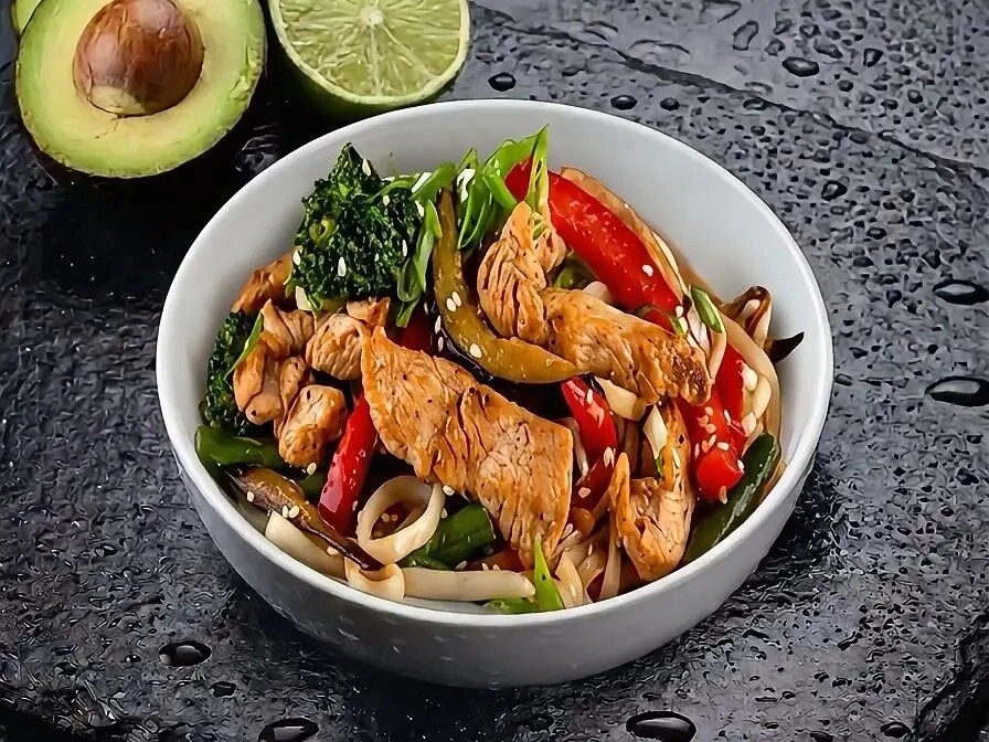 Лапша Удон с Курицей