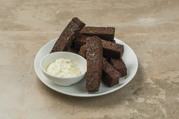 Гренки чесночные