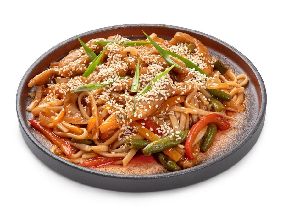 WOK со свининой