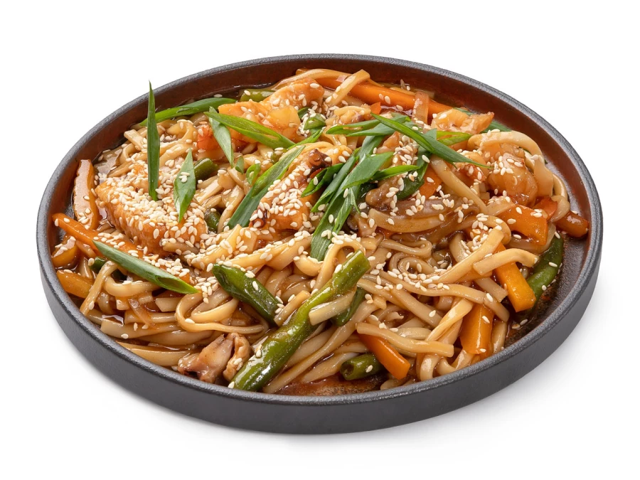 WOK с морепродуктами